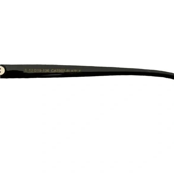 WearMe Pro Black Cat Eye Sunglasses with Zip Around Hard Case CAT007 - Picture 5 of 12